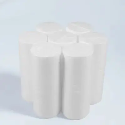 

10Pcs White Polystyrene Foam Cylinders Christmas Crafts DIY Tubes 10x4cm Foam Blocks for Christmas Tree Indoor Decoration