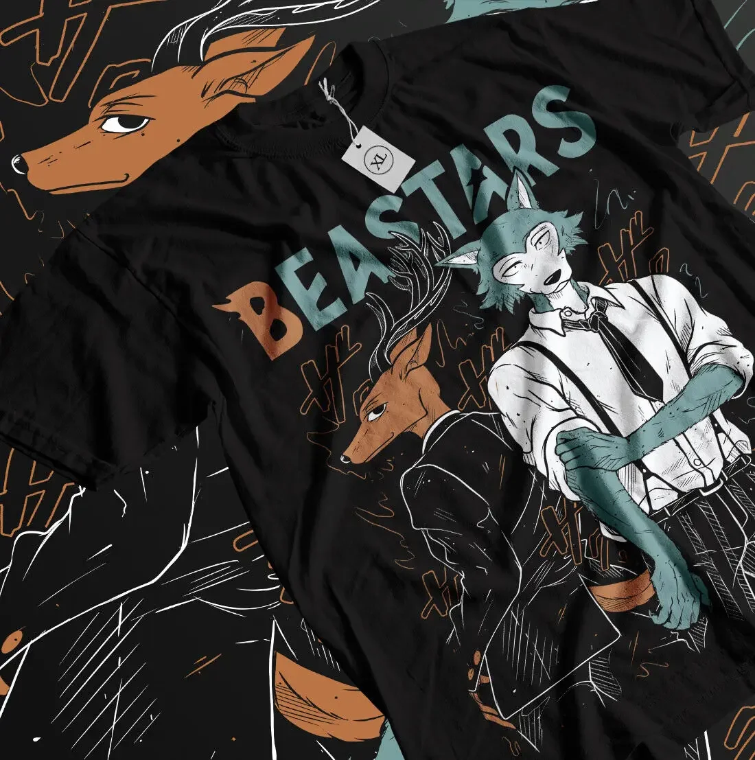 Beastars Legoshi Beastars camisa chica Anime estilo japonés regalos camisa todas las tallas