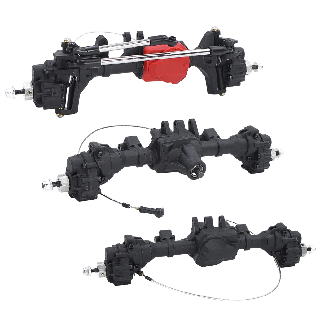 

1/10 Front Axle RC Upgrade Part Plastic CNC Rc Front Axle For TRX4 TRX6 6WD RC Car Part RC Car Accessories