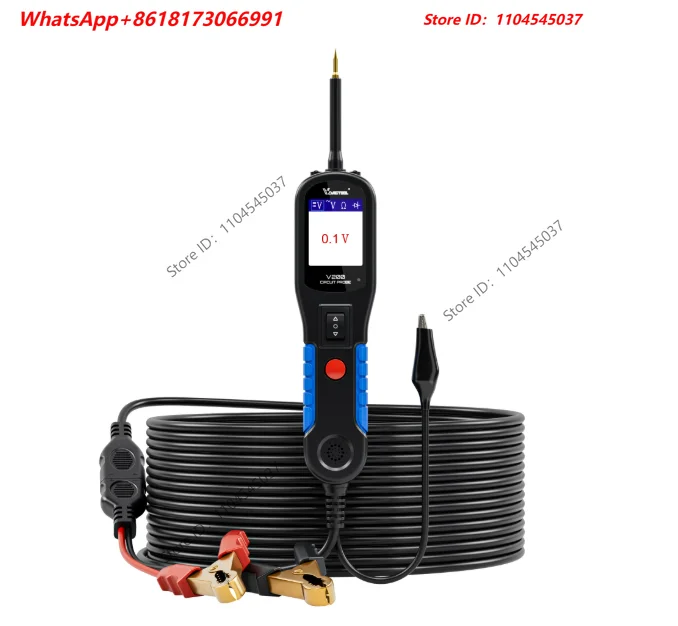 Car circuit short and open detector, circuit tester, breakpoint locator, line finder, fault detector