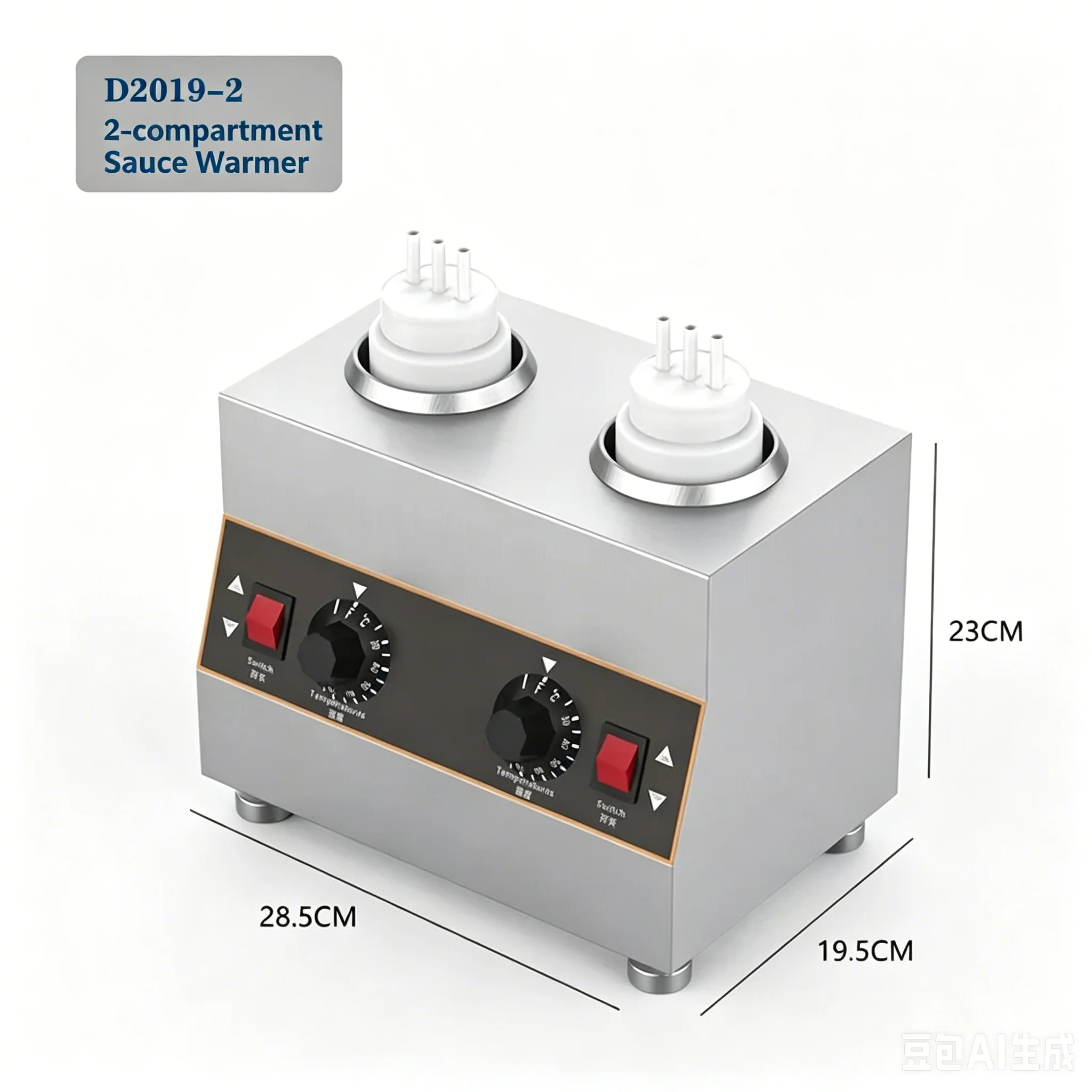 Commercial Sauce Bottle Warmer for Chocolate, Cheese & Butter | 110V/220V Universal Heating Melting Machine