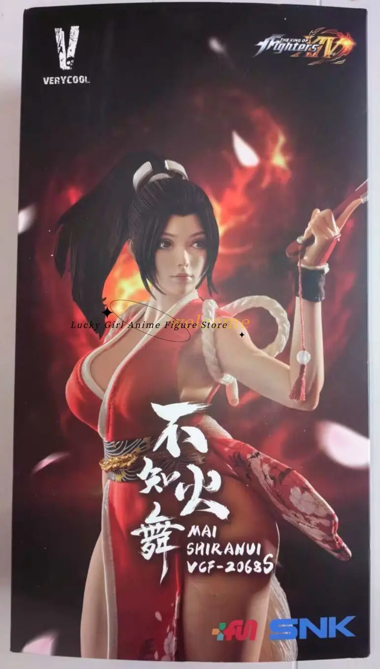 

In Stock Original VERYCOOL THE KING OF FIGHTERS Shiranui Mai 1/6 Anime Girl Doll Model Figure Movable New Product Game
