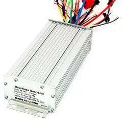 GREENTIME Original 48V-84V 1500W 45Amax BLDC Motor Controller E-bike Brushless Sensor/Sensorless Dual Mode Speed Driver