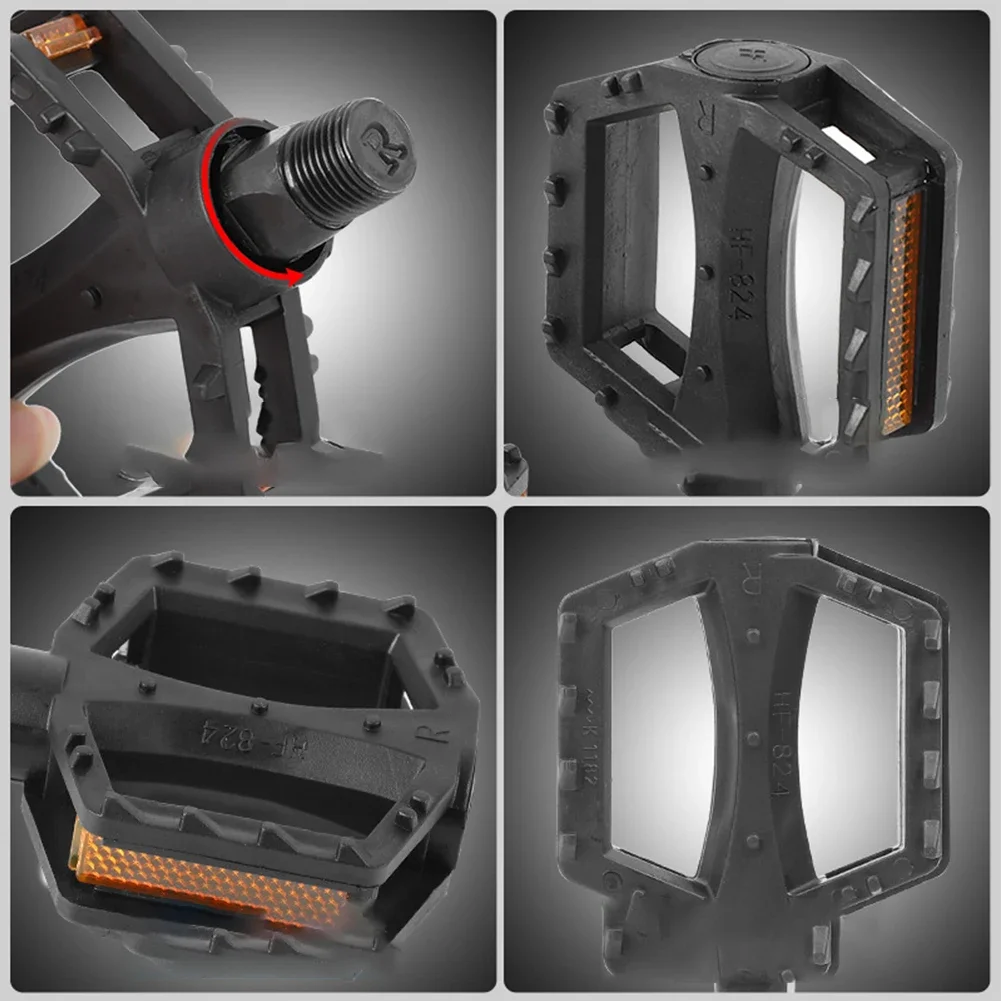 Bike Pedal Non-slip Foot Pegs For Children\'S Bicycle Baby Tricycle 12mm/14mm Flat Pedal Kids Bike Pedals Cycling Parts