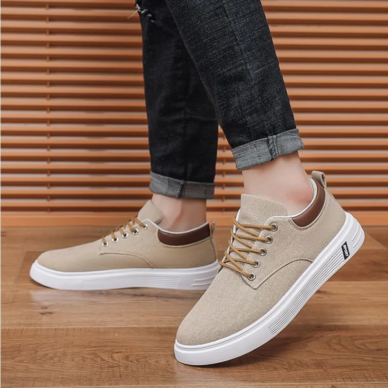 Non-slip Men's Casual Shoes Flat Sneakers Lightweight Trends 2024 Classic Original In Promotion Fashion Male Shoe Footwear Offer