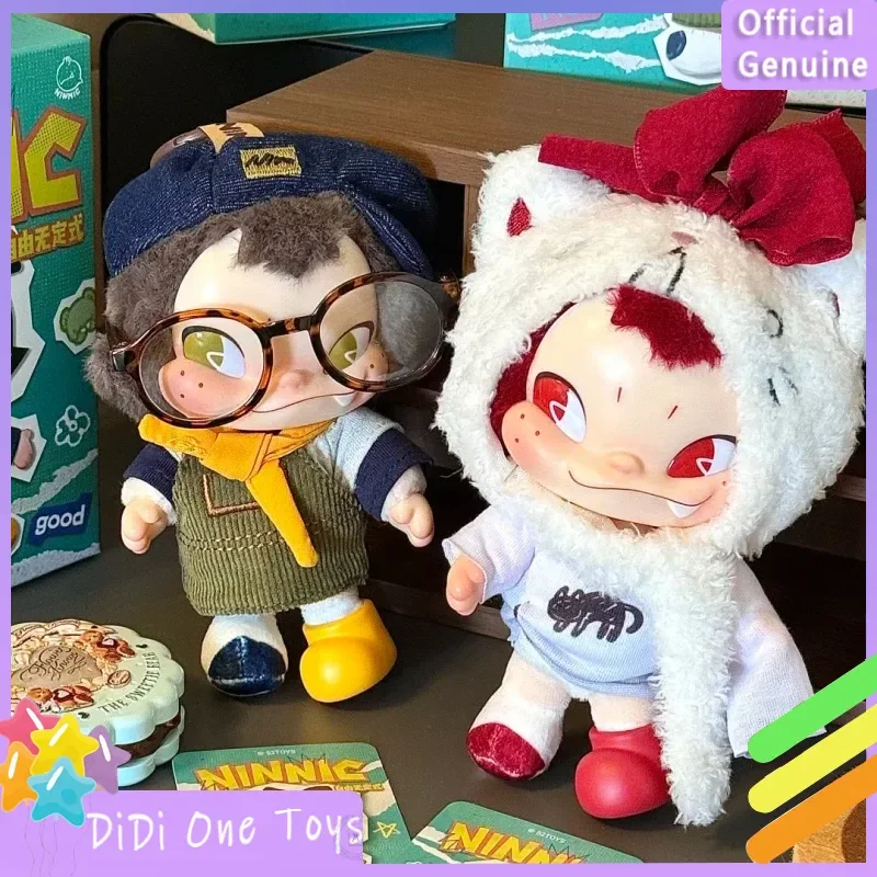 

Новая серия NINNIC в свободном стиле, модная слепая коробка, милая виниловая кукла, подвеска, сумка, украшение, коллекция, подарок-сюрприз для девочек