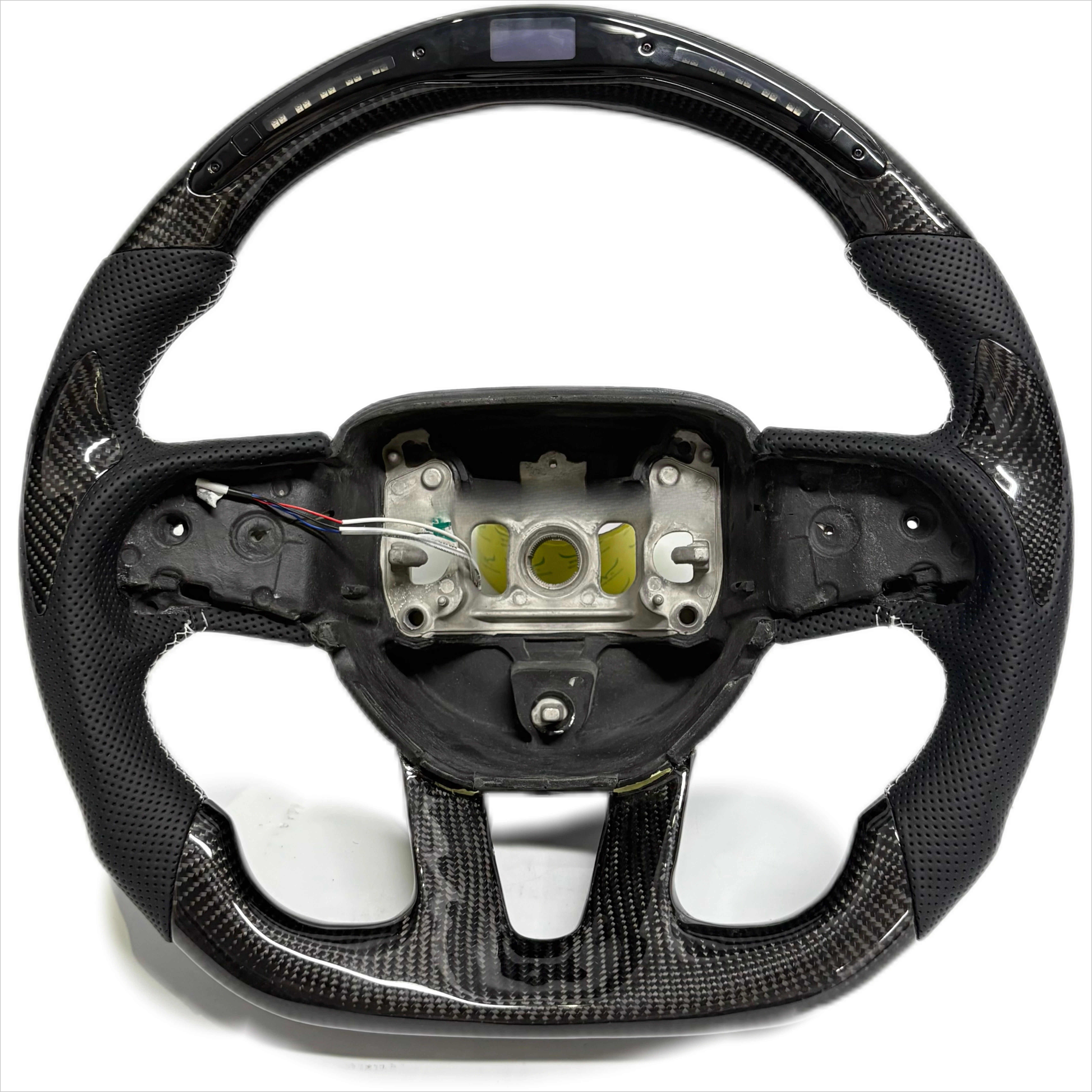

For SRT RT GT Carbon Fiber Steering Wheel, Auto Parts