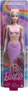 Muñecas originales de Mermaid Merma Pink Fantasy Ocean Princess Accesorios para la diadema de cabello Juguetes para niñas Cosco de pescado lavanda 10 mejores juguetes Barbie de ventas - №1