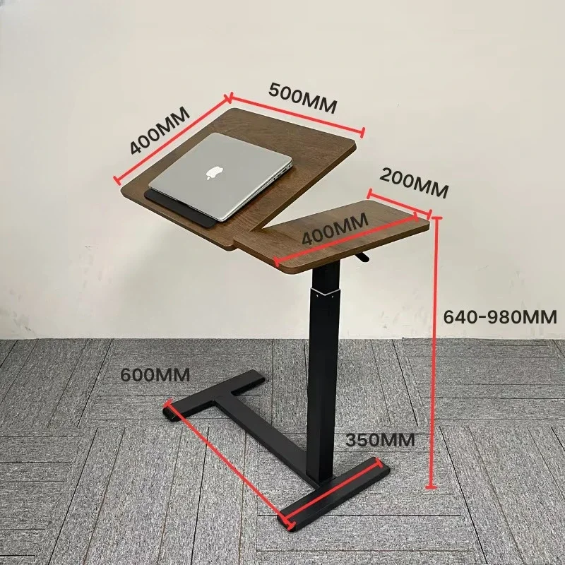 Modern and efficient pneumatic lift table for quick adjustment in busy offices