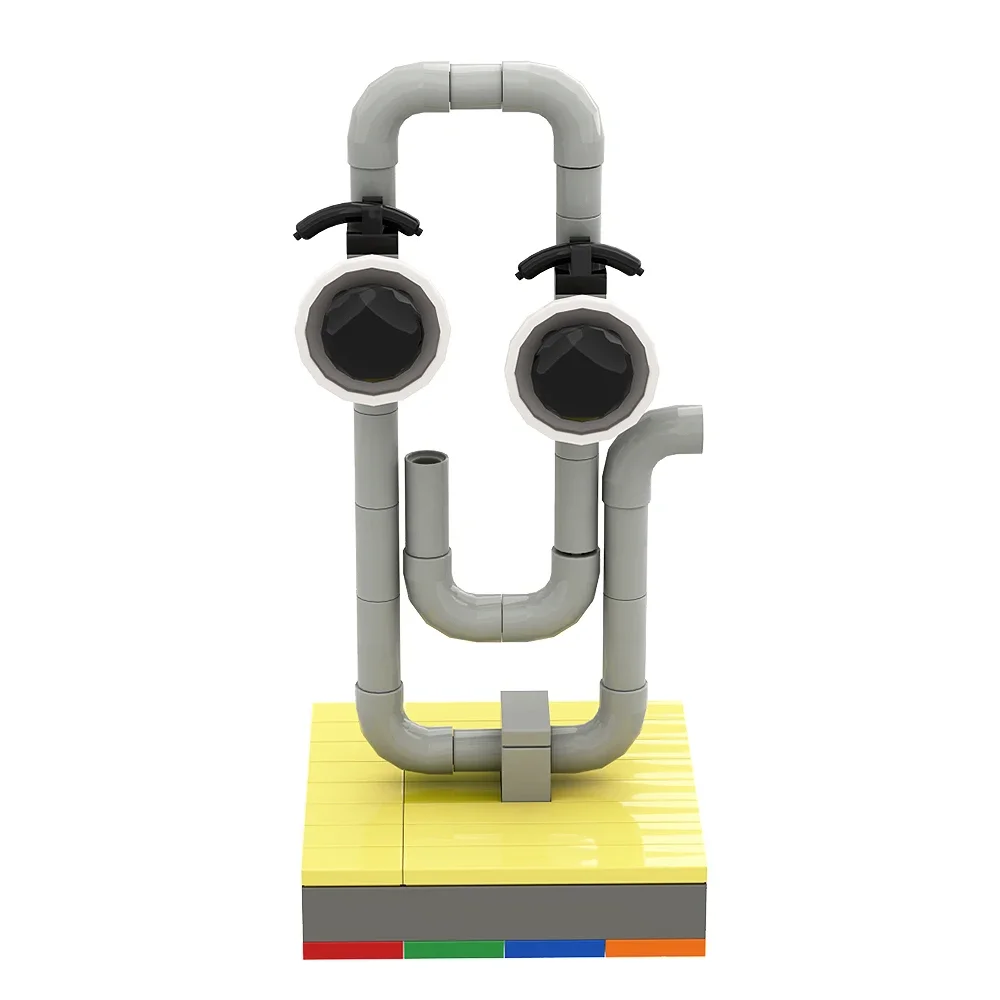 Gobricks MOC-84403 Clippy العصر كاشف العالم نموذج الطوب بنة مجموعة ألعاب تعليمية للأطفال هدية عيد ميلاد