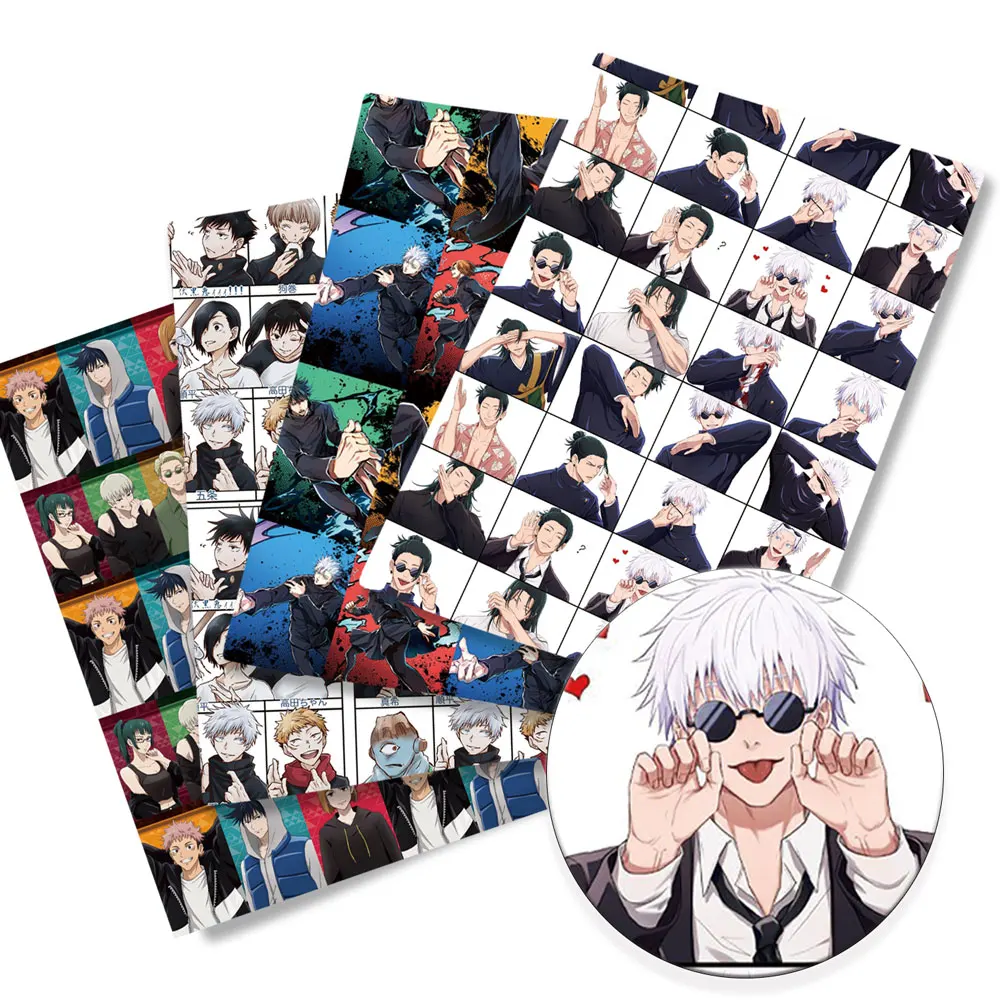 

Jujutsu Kaisen fabric Cartoon DIY 140x50CM Polyester cotton Fabrichandmade sewing patchwork printed fabric fabric anime fabric