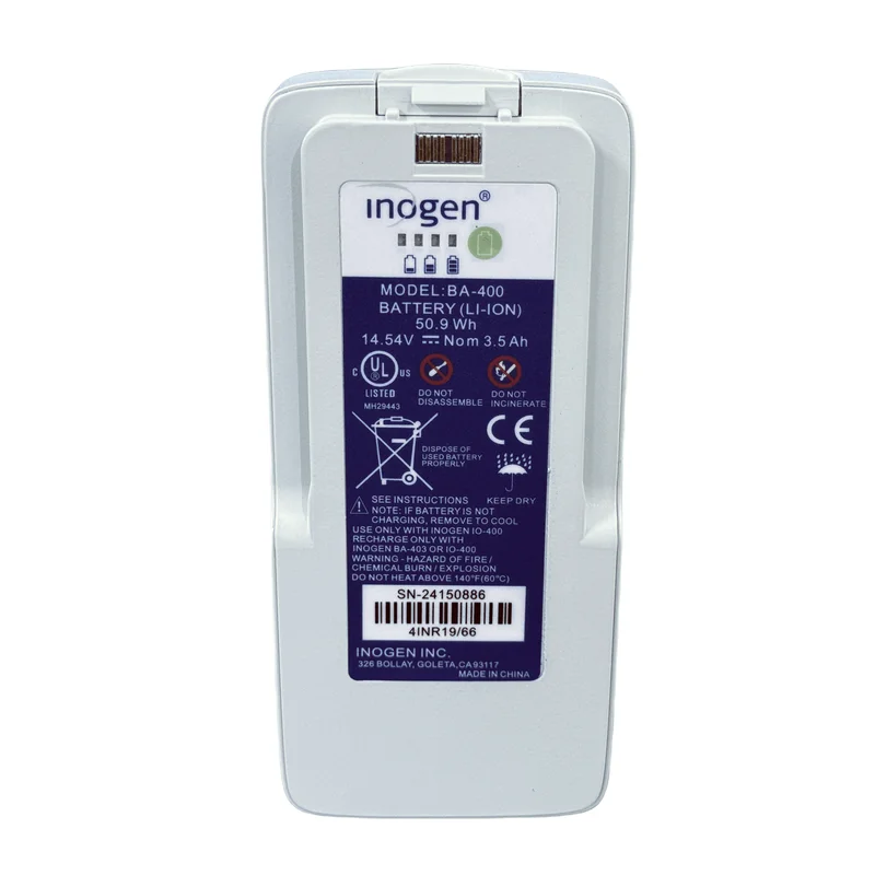 Brand New Authentic 50.9WH BA-400 1400-2010-4 Battery Applicable Inogen G4 OxyGo FIT 1400-2000