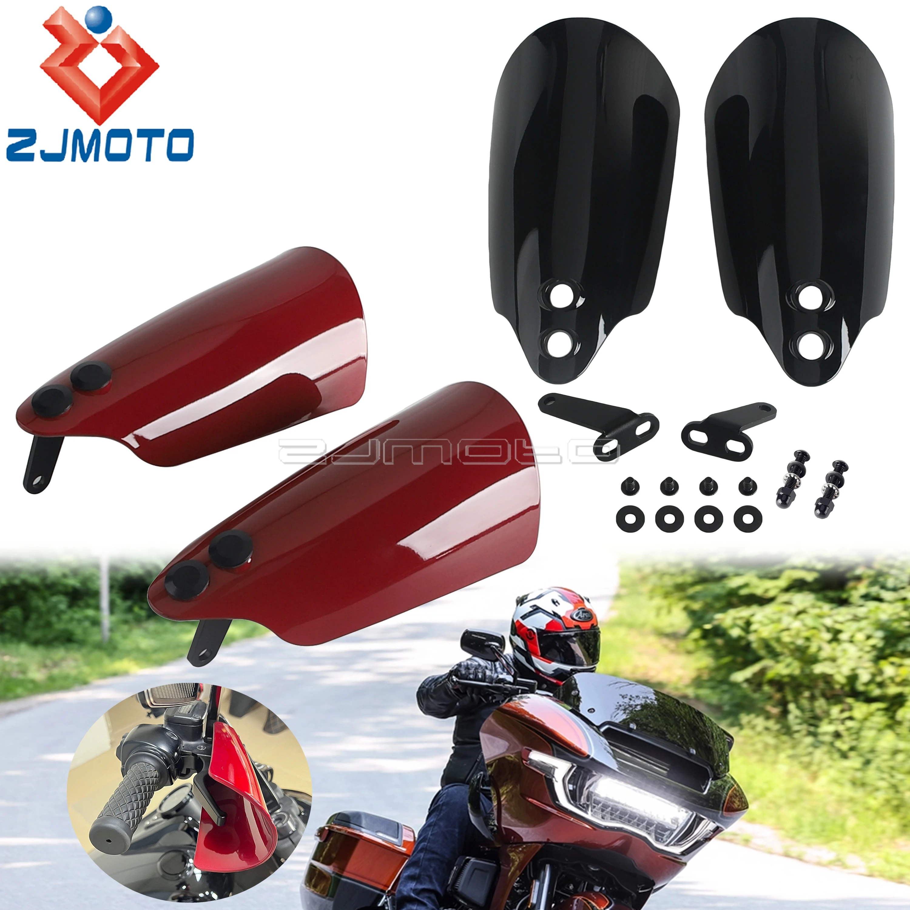 

Motorcycle Handguard Winter Handle Protector For Harley Touring Street Glide CVO 121 FLHXSE 2023 2024 2025 FLHX 24 2025 FLHXU 25