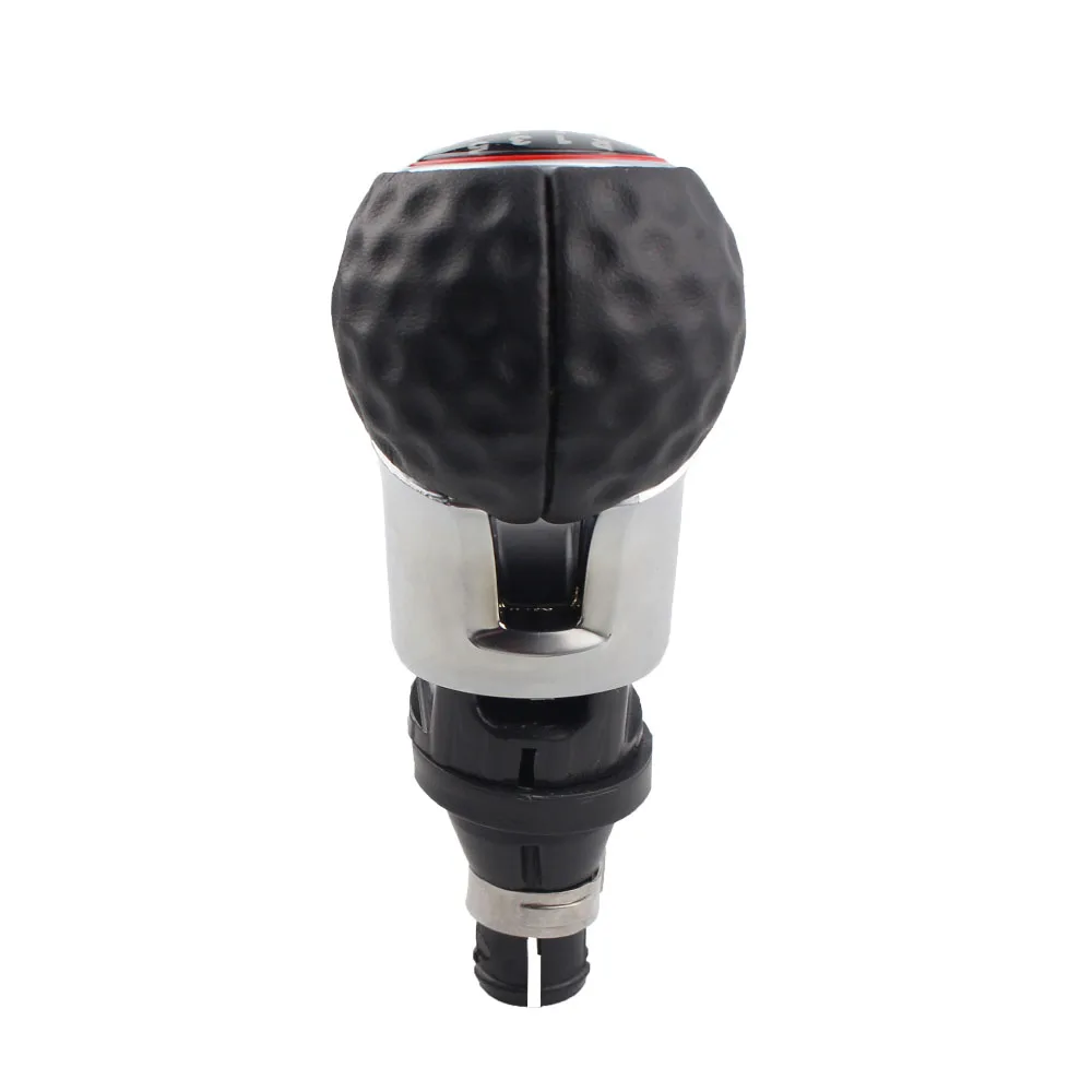 Leather Gear Shift Knob Lever Stick Pen for Volkswagen VW GOLF 4 IV MK4 GTI GTD R32 Bora Jetta Golf 5 V MK5 A5 6 MK6 7 MK7