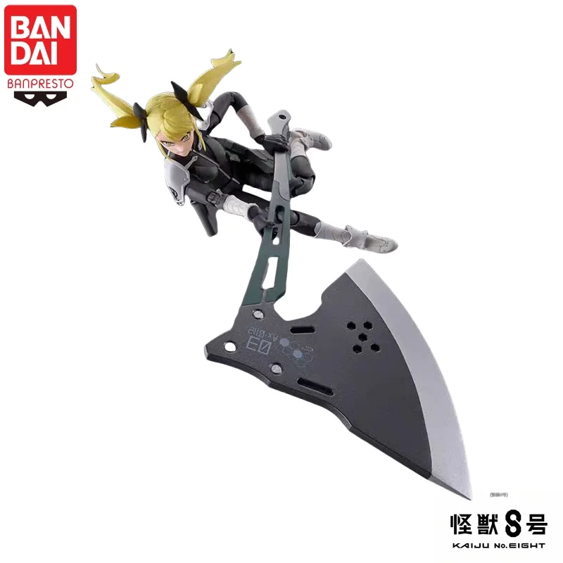 

В наличии оригинальная фигурка Bandai Banpresto Kaiju No.8 Shinomiya Kikoru, кукла, новая анимационная периферия в штучной упаковке, гараж