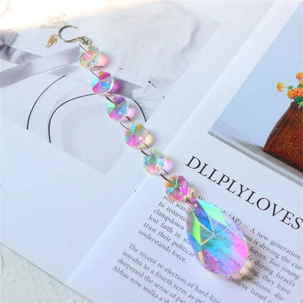 Rainbow Maker Подвесной Кристалл Ловец Солнца Прозрачный AB Красочный Ловец Радуги DIY Ремесла Ловец Солнца Свадебные Украшения