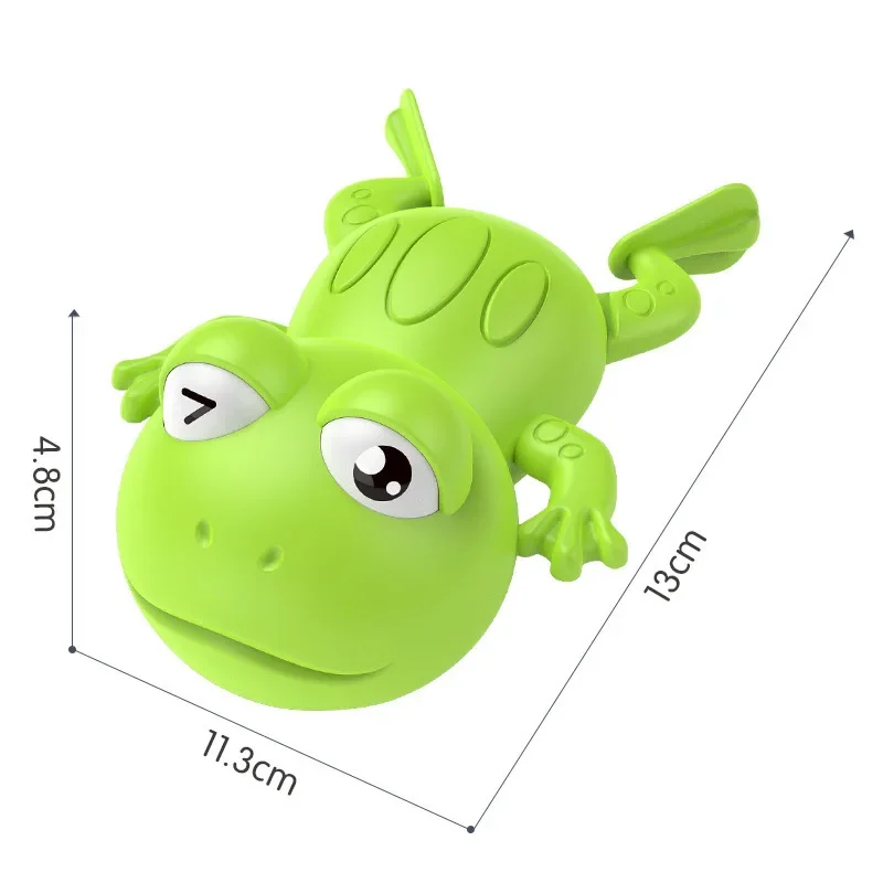 Baby Bath Toys Spray Water Shower Little Frog Animal Shape Foam Floating Kids Early Educational Swimming Water Clockwork Toy