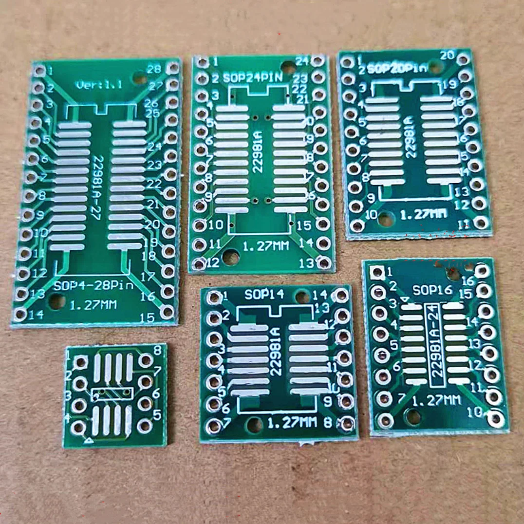SOP8 SOP10 SOP14 SOP16 20 24 28 56 z kolei DIP/SMD, aby zanurzyć adapter IC gniazdo TSSOP SOIC SSOP pokładzie konwerter płyta 0.65mm 1.27mm