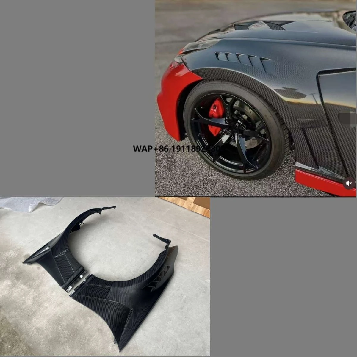 

Carbon Fiber Fenders for 370z Fenders Regular Style MBJ Style Regular Honeycomb Forge
