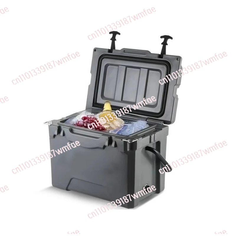 25qt LLDPE Waterproof Plastic Cooler Box Modern Rotomolded Rigid Insulated Freezer Warm Fresh Food for Drinking