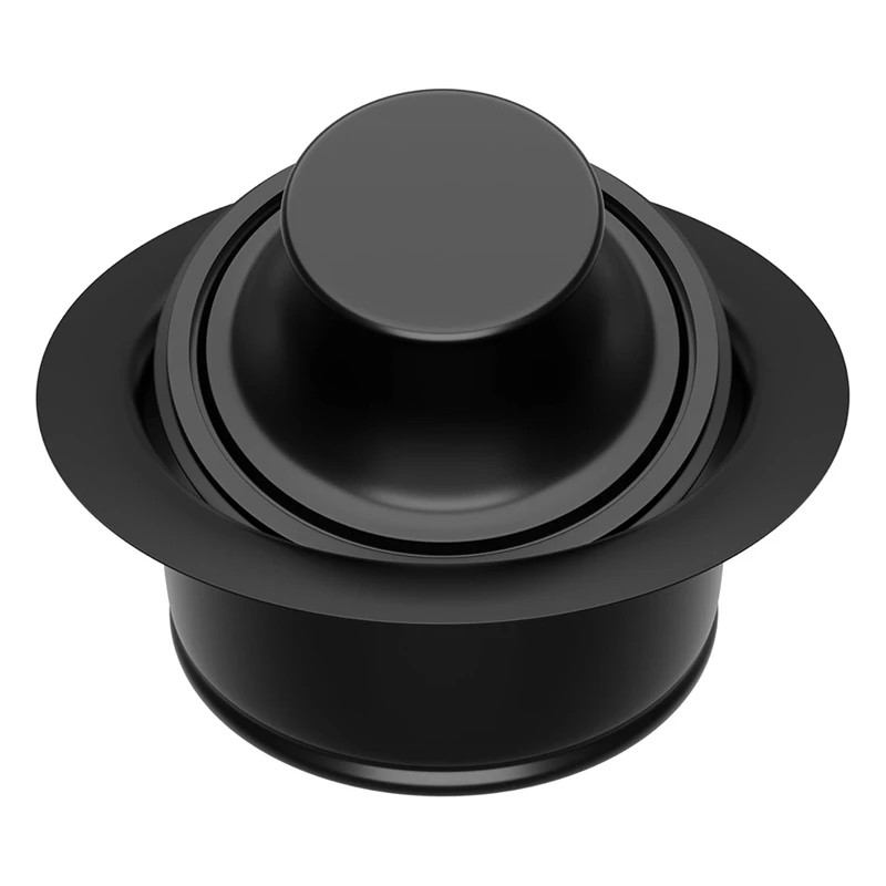 ABVJ-brida y tapón para eliminación de basura del fregadero de cocina, brida de drenaje del fregadero con tapón para eliminación de basura de 3-1/2 pulgadas