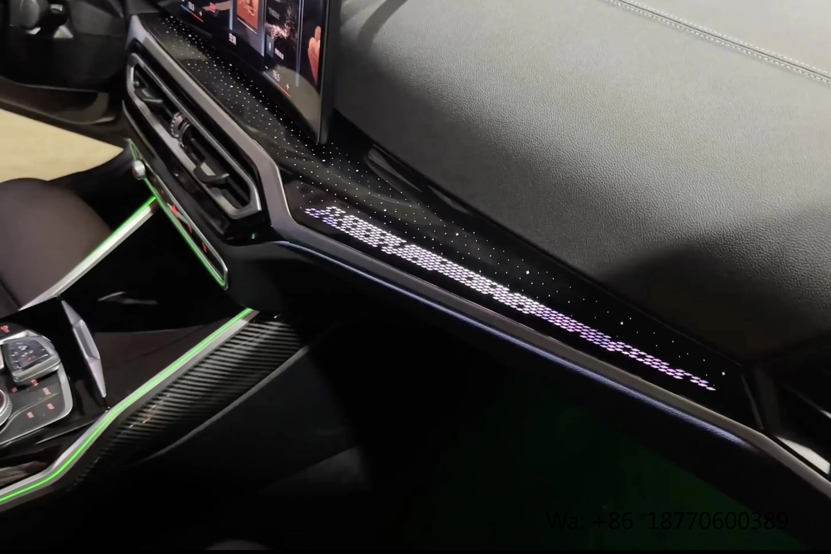 

New 12V 64 Dynamic Colors Ambient Light for BMW 3 Series 2019-2025 G20 Speaker Car Interior Lighting Upgrade Kit Accessories