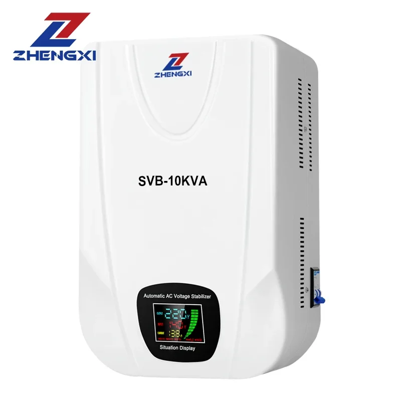 Wall Mounted home air conditioner voltage stabilizer 220v 10kva 12kva ac automatic voltage regulator/stabilizer