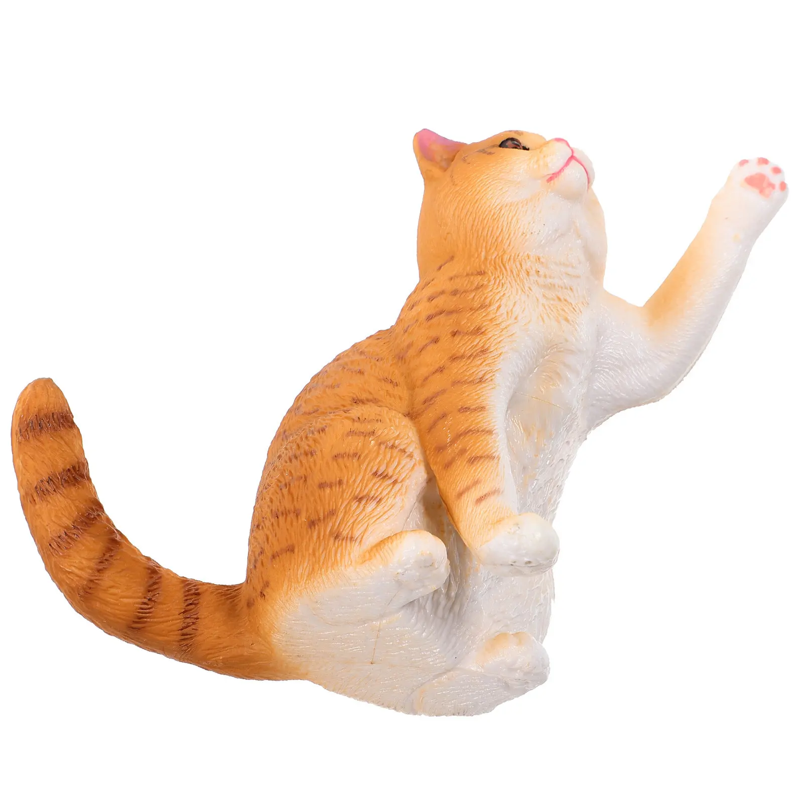 

British Shorthair Cat Simulation Cute Realistic Desktop Decoration Cartoon Pose Lifelike Small Cat Statue Animal Ornament