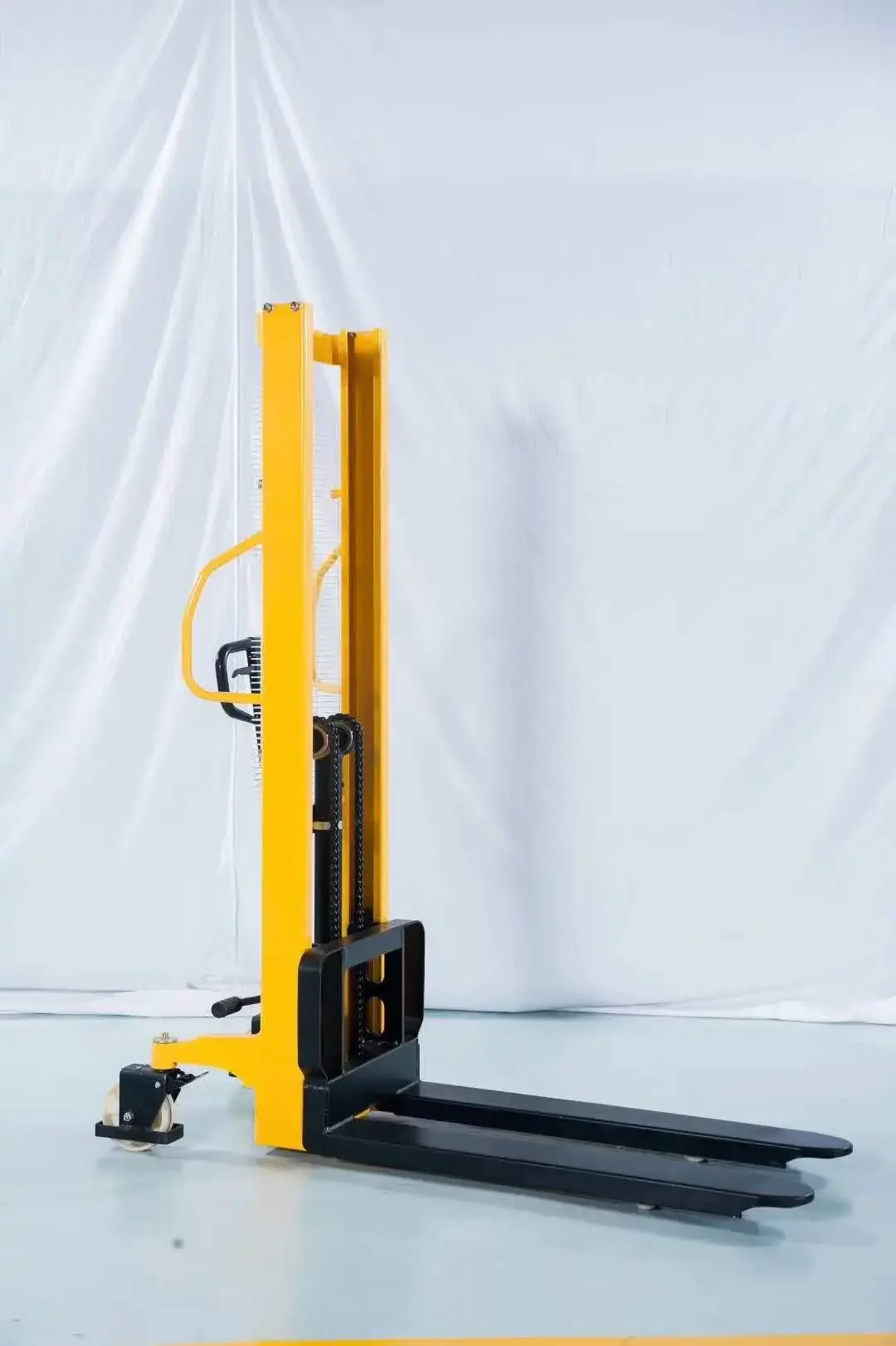 Manual Pallet Stacker 1000kg 2000kg 30000kg 1100mm-3500mm Heigh Range Hand Hydraulic Forklift Lifting Pallet Truck