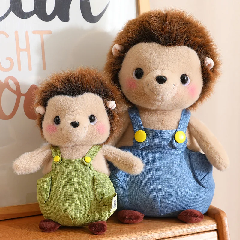 Kühlen Boom Haar Hedgehog Junge Plushie Gefüllte Kuschel Spielzeug Gefüllte Bib Insgesamt Tiere Baby Lebensechte Hedgehog Geburtstag Geschenk Kinder