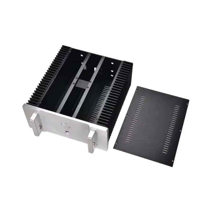 

JC3 Width 340mm Height 150mm All Aluminum Amplifier Chassis Class A Amplifier Housing Shell Enclosure / Case / DIY Box