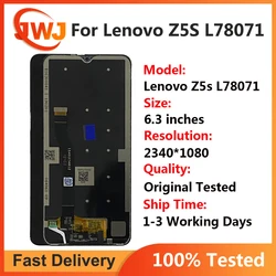 Original Tested Lenovo Z5S Full LCD Display Touch Screen Digitizer Assembly Sensor For Lenovo Z5S L78071 Mobile Pantalla Parts