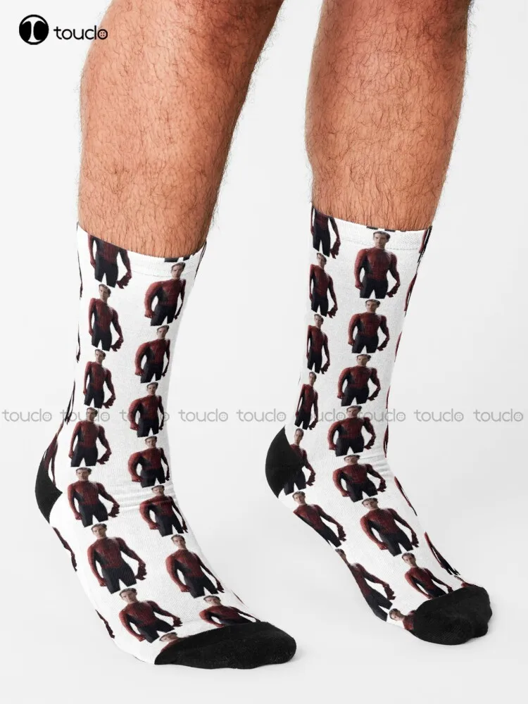 Bully Maguire Tobey Maguire Maguire Socks Running Socks Cartoon Comfortable Best Girls Sports Street Skateboard Socks Streetwear