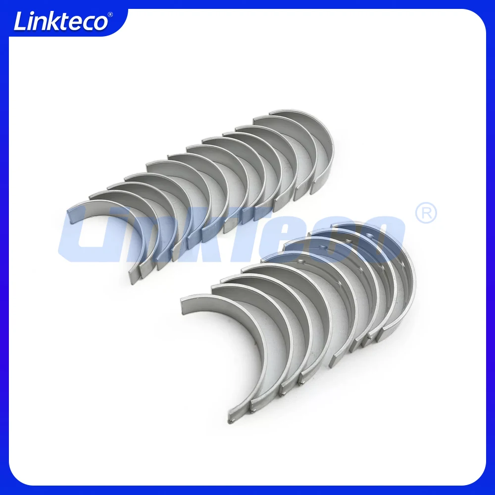 Engine Crankshaft Main & Con Rod Bearing Fit 3.0 T L V6 DCN CTM DLZ For 13-20 Porsche Panamera S/4S 970 Macan SGTS 95B 3.0T 3.0L