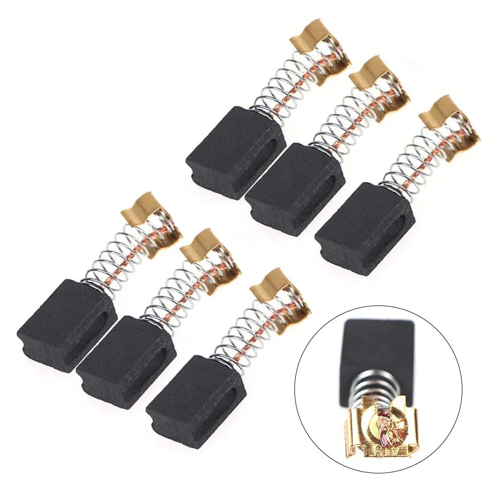 Migliora l'alimentazione del motore e i freni elettrici con 6 spazzole di carbone 6x9x11 5 mm compatibili con BO4900 HR2440 e HP2031