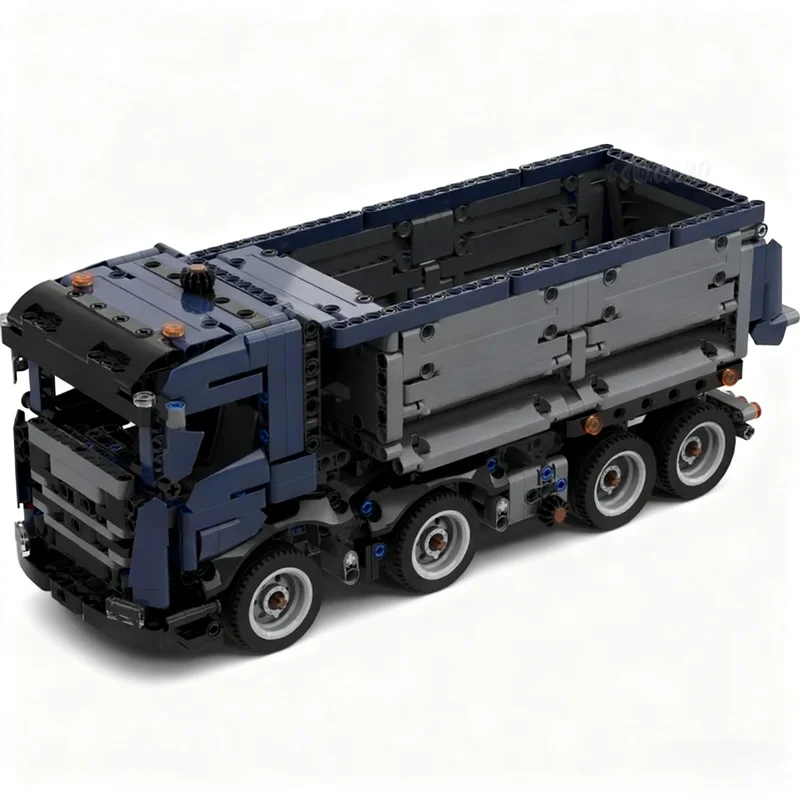 763PCS MOC Technology Heavy Truck Xt Tipper Mod Model DIY Creative Assembly Building Blocks Display Birthday Gift Building Set