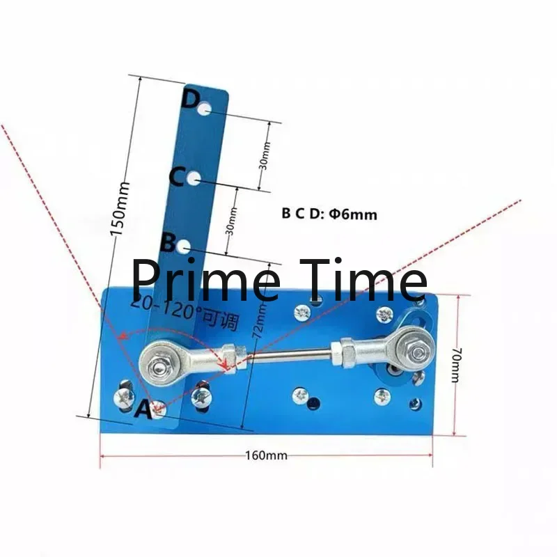 NEW DC 12V 24V gear motor automatic swing machine DIY design DC reciprocating swing motor swing angle 20-120 degrees adjustable.