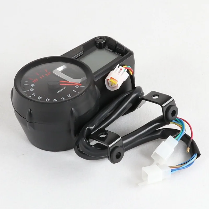 

Applicable To Qidian 150 LCD Instrument KD150-F-H-J-G-L Instrument Assembly, Code Meter Mileage Line, Speedometer New Model