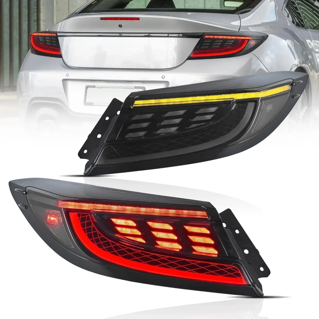 

LED Tail lights For Toyota GR86 Subaru BRZ 2022 2023 2024 with Amber Sequential Rear Lamp Assembly