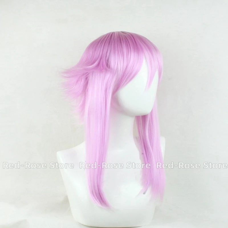 Anime Neptune Purple Wig Halloween Cosplay Costume Accessory Heat Resistant Synthetic Hair