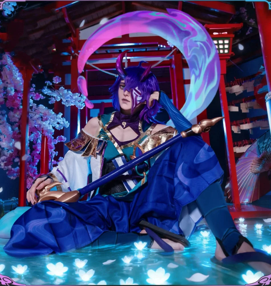 

COWOWO LOL Hwei The Visionary Cosplay Costume Cos Game Anime Party Uniform Hallowen Play Role Clothes Clothing