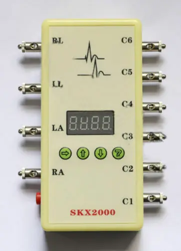 Free shipping SKX-2000C ECG Signal Simulator LED Display ECG Signal Generator 10-200bpm