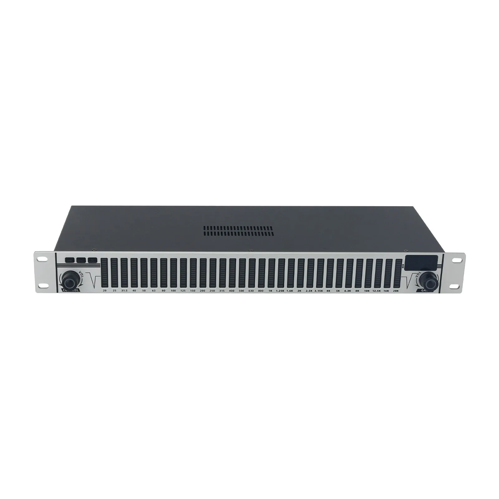 EQ-A31 Professional 31 Band Equalizer Digital Equalizer (Silver) for Stage Home Karaoke Studio Uses