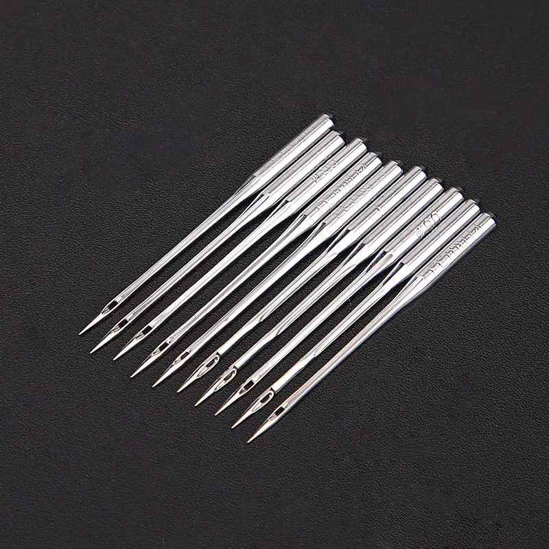 500Pcs Industrial Overlock Sewing Machine Needles DC*1 Stainless Steel 8# 9# 10# 11# 12# 14# 16# 18# 21# Various Models