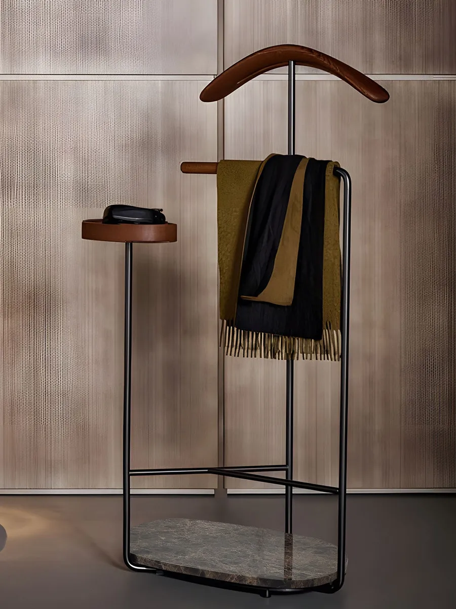 

Напольная минималистичная вешалка для полотенец без сверления, мраморная вешалка для полотенец для ванной, полка для ванной из массива дерева