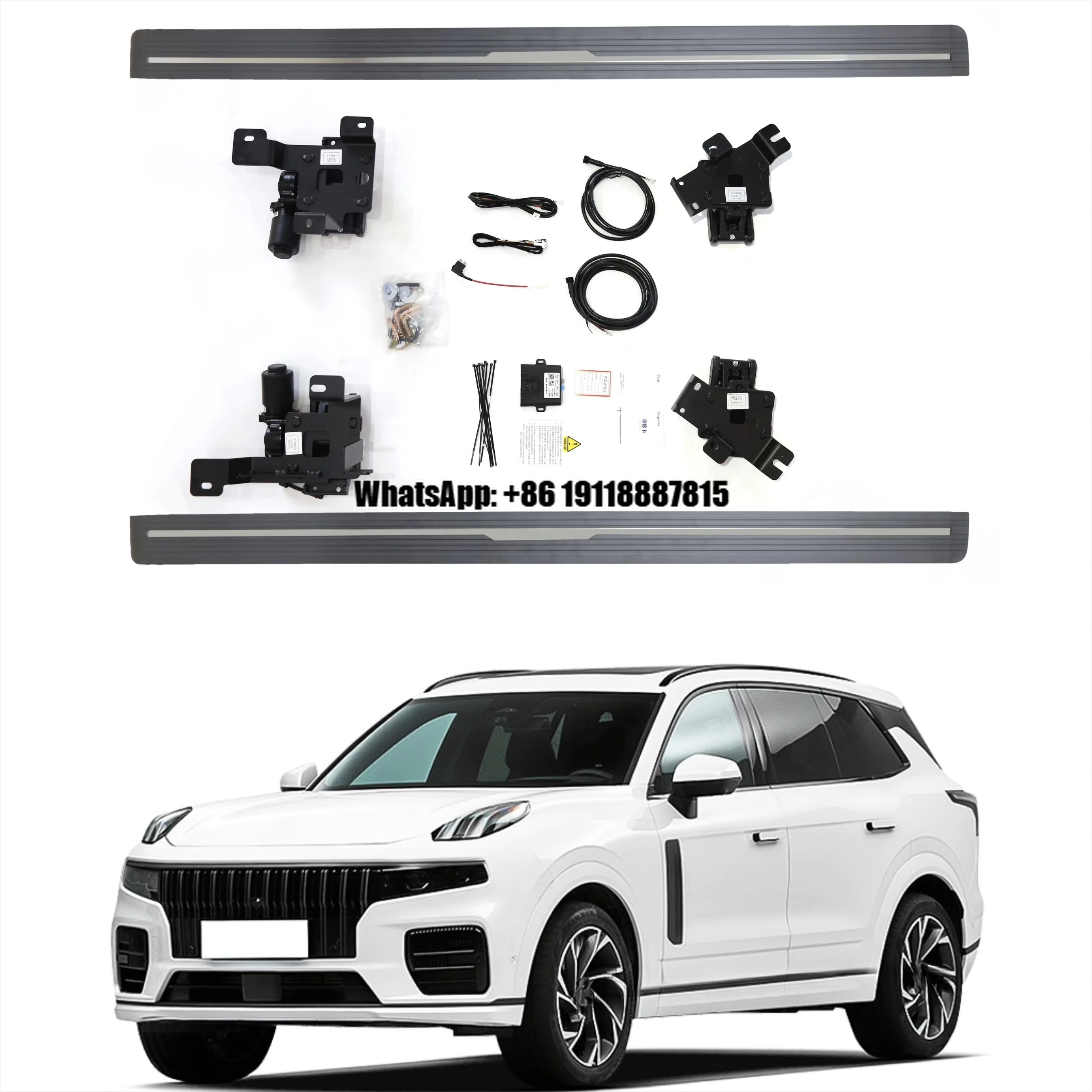 

Rust-Proof Ride protection Function Aluminum Alloy Car Accessories Running Boards Foot Pedal Lynk & Co 09 2022