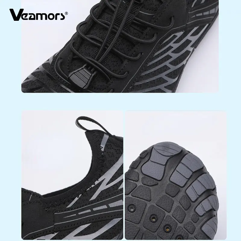 Couples Water Sports Shoes Men Barefoot Quick-Dry Aqua Shoes Women Breathable Comfortable Sneakers Swim Beach Surf Diving Sports