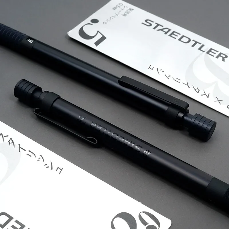 Hot 2026 Original STAEDTLER 30th Anniversary Limited Edition 925 Frosted Black Writing Drawing Metal Rod Automatic Pencil Gift