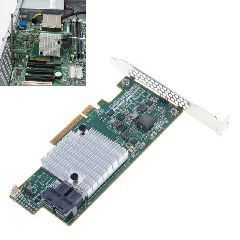 

Контроллер SAS3.0 9300 8I Array Card 12 Гбит/с с 8 внутренними каналами и поддержкой IT-режима для систем хранения данных