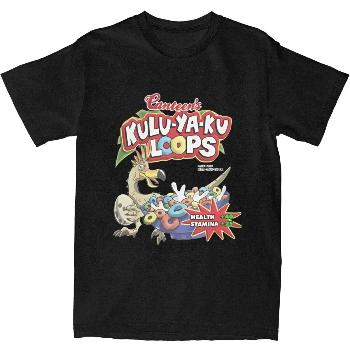 Kulu-Ya-Ku Monster Hunter World T Shirt MHW Game Popular T-Shirts Short Sleeve Tshirt Summer 100 Cotton O-Neck Plus Size Clothes